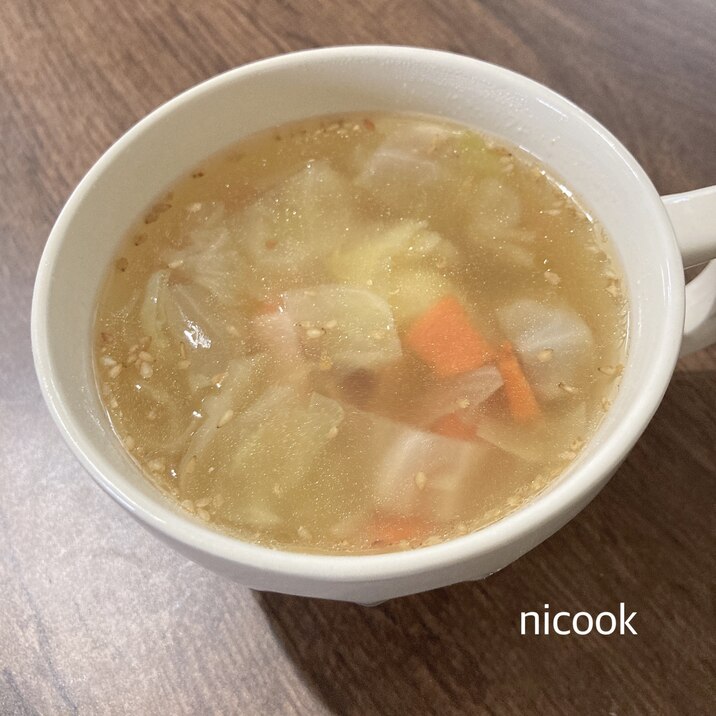 優しい野菜スープ